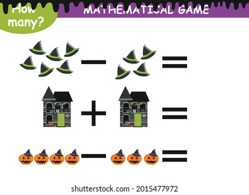 educational page with mathematical examples for children.