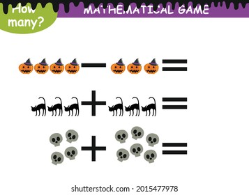 educational page with mathematical examples for children.