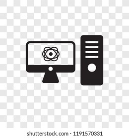 Educational platform vector icon isolated on transparent background, Educational platform transparency logo concept