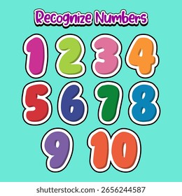 Educational poster design for children