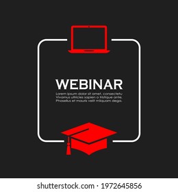Educational poster design with text box