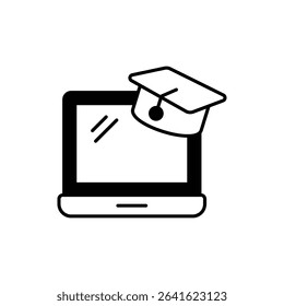 Educational Program Icon vector stock illustration