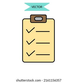 educational program icons  symbol vector elements for infographic web