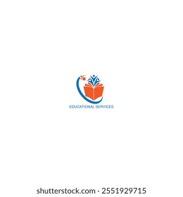 Educational or publishing logo design