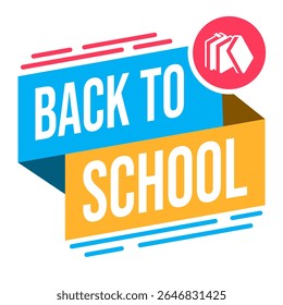 Educational sale banners for back to school season