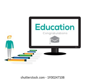 El éxito educativo requiere esfuerzo y habilidades tecnológicas.