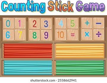 Educational tool for learning numbers and operations