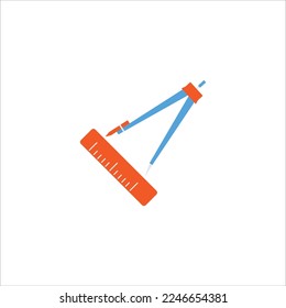 Educational Tools Design Icon Vector 