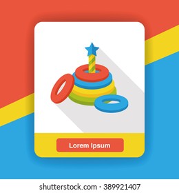 educational toy flat icon