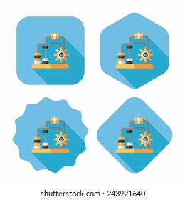 educational toy flat icon with long shadow,eps10
