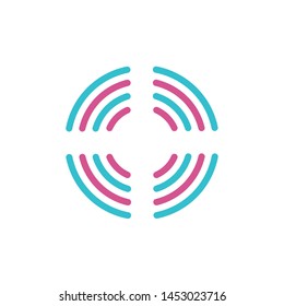 Educational Video Focus Logo design