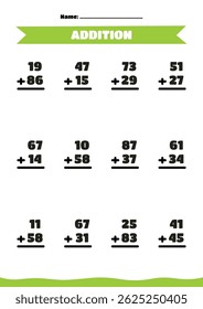 Arbeitsblatt für Kindergartenschüler