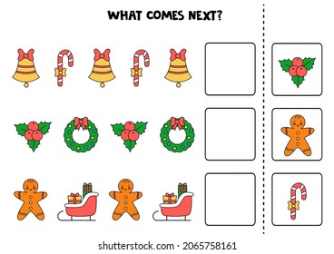 Educational Worksheet Preschool Kids What Comes Stock Vector (royalty 