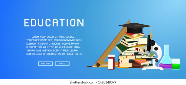 ฺbanner education,Various learning media , Book Division