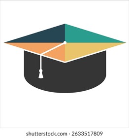 Educaton and improtance of graduation is created as vector