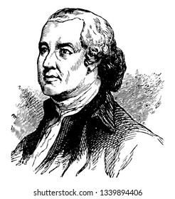 Edward Rutledge 1749 bis 1800 war ein amerikanischer Politiker, der die Unabhängigkeitserklärung der Vereinigten Staaten unterzeichnet hat und South Carolina und Gouverneur von South Carolina Vintage vertrat 