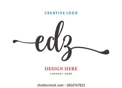 EDZ lettering logo is simple, easy to understand and authoritative