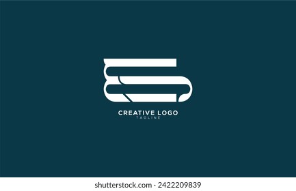 EE Abstract initial monogram letter alphabet logo design