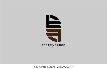 EE Abstract initial monogram letter alphabet logo design