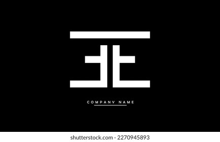 EE-Monogramm für abstrakte Buchstaben