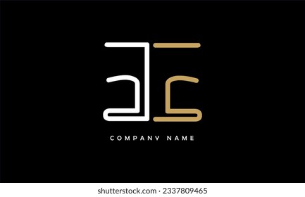 EE-Monogramm für abstrakte Buchstaben