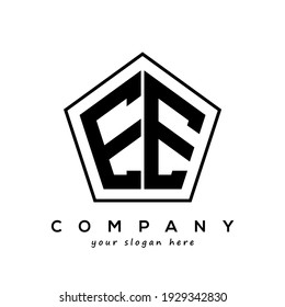 EE creative letter logo design