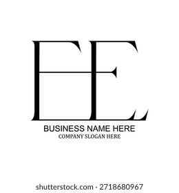 Ee creative modern logo design ee minimalist vector icon ee branding unique business emblem stylish illustration professional identity graphic