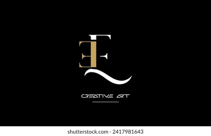 EE, E abstract letters logo monogram