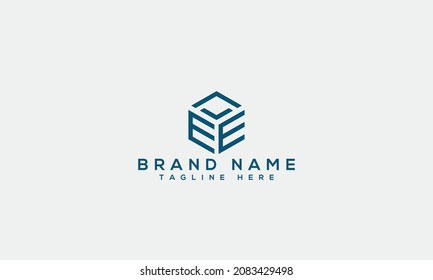 EE e e unique business logo modern brands initial based creative letter icon