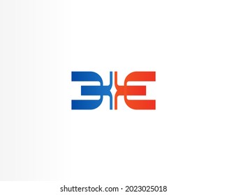 EE Initial icon logo design concept