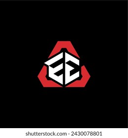 EE initial logo modern and futuristic concept for esport or gaming logo