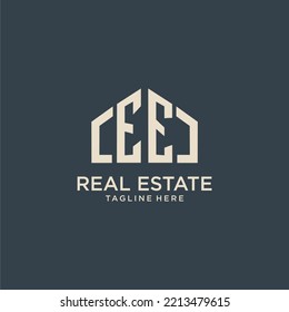 EE-Logo für die Erstmalerei auf Immobilien-Design