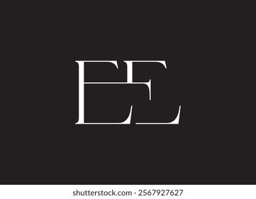 EE letter designs for logo and icons
