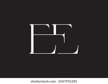 EE letter designs for logo and icons
