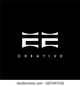 EE Letter Initial Logo Design Template Vector Illustration	
