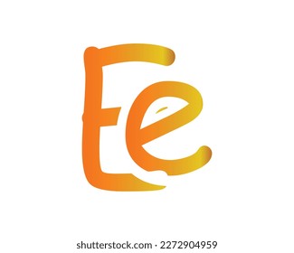 Ee letter logo design element