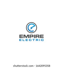 EE Letter Logo - EE Letter Electric Logo Template