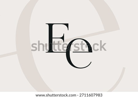 EE letter logo icon design. Classic style luxury initials monogram.