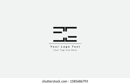 EE letter logo. Unique attractive creative modern initial EE or E initial based letter icon logo