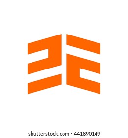 ee letter logo vector
