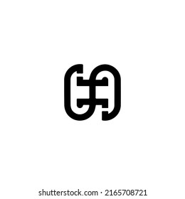 ee letter logo vector illustration
