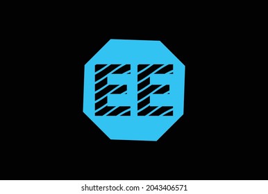 EE letter new logo and icon design template