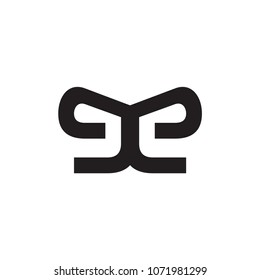 ee letter vector logo