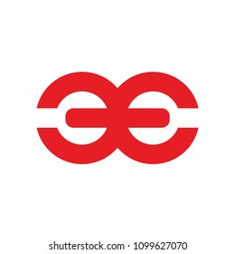 ee letter vector logo