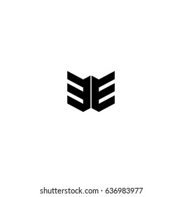 ee letter vector logo