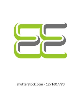 ee logo design , initial logo , generic logo , vector , icon