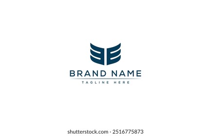 EE Logo Design Template Vektor Grafik Branding Element