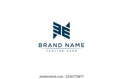 EE Logo Design Template Vektor Grafik Branding Element