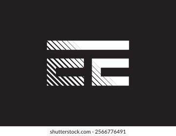 EE logo desing and monogram logo
