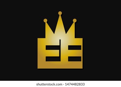 ee logo with gold crown
